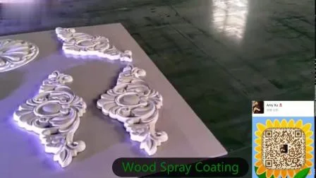 Китайская сухая машина УФ-отверждения для глянцевой краски для покрытия древесины